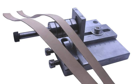 Leather Strap Cutter Machine Pro Grade Heavy Duty Aluminum Alloy Belt Cutting Tool for Thick Hard Leather up to Sixty Millimeter Wide