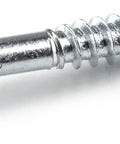 Zinc Pocket Hole Screws One And A Quarter Inch Fine Thread Maxi Loc Head For DIY Woodworking Cabinets And Furniture 100 Count Pack