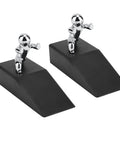 Cute Door Stop Set Of 2 Made From Zinc Alloy And Rubber Weighted Wedge Keeps Doors Open For Home Office Bedroom Garage Hands Free Access Prevents Slamming
