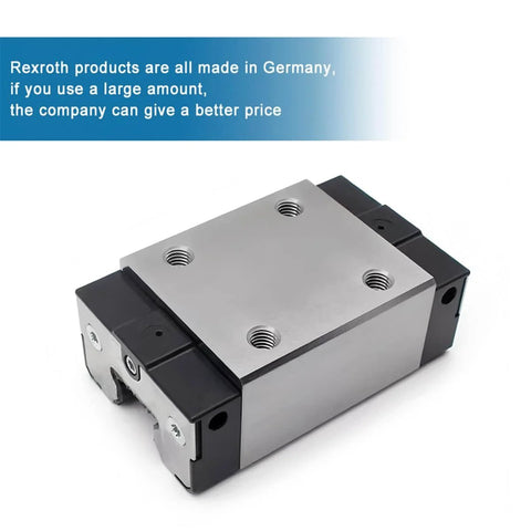 Compact linear slide unit and bearing block, single piece R205E21320 R205E21324 R205E21420 R205E21424 R205E29320 R205E29324 R205E29420 R205E29424 Rexroth