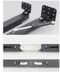 Hidden Desktop Folding Connector Set For Space Saving Drop Down Tables Desks And Bar Cabinets Aluminum Alloy Construction