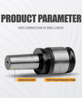 TC820 Drill Chuck Adapter and Connecting Rod Conversion Kit for M24HR/M30R/M36R Electric Tapping Machines, conical axis B18 shown