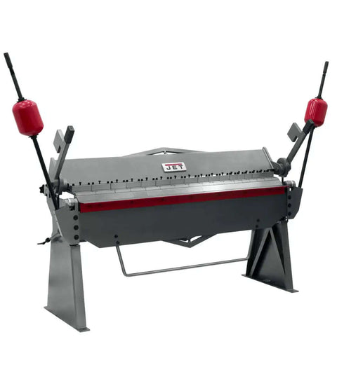 Front view of 72-Inch Box And Pan Brake for 12-Gauge Mild Steel, built tough with all welded steel body, heavy-duty truss rods, welded seams.