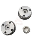 9 Piece Timing Chain Kit With Dual VVT And Oil Pump For Land Rover Range Rover Discovery Evoque Lr2 2.0L Engine CJ5E6C525AD LR024999 High Strength Alloy Build That Slays The Road cam gears