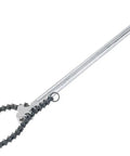 Ratcheting Chain Wrench 24 Inch Adjustable Chain Tool For Gripping Round Square Hex And Octagon Objects From 3 Inches To 6 And A Half Inches Diameter Heavy Duty Wrench