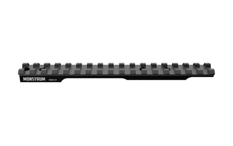 Side view of Picatinny Rail Mount For Remington 700 Short Action Rifles 0 MOA Go-To Fit For 223 Rem and others in black