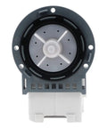 Front view of Drain Pump Motor With Drip Cover Replacement For Samsung Washers DC31-00187A And DC31-00187D PX3516-01