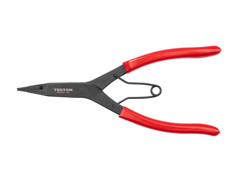 9 Inch Lock Ring Pliers For Installing And Removing External Retaining Rings With Flat Tips And Serrated Jaw Heavy Duty Pro Grade Tool