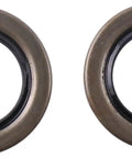 2 Pack Upgraded Bearing Grease Oil Seals 1 543511 For Exmark Zero Turn Mowers And Toro Models 29518 And 30070 Caster Fork Pivot Lazer Z AS CT DS HP LC XP XS E Series S Series X Series, 2 black seals