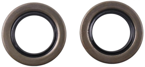 2 Pack Upgraded Bearing Grease Oil Seals 1 543511 For Exmark Zero Turn Mowers And Toro Models 29518 And 30070 Caster Fork Pivot Lazer Z AS CT DS HP LC XP XS E Series S Series X Series, 2 black seals