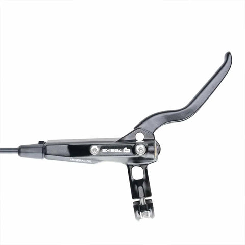 Falcon Pro Hydraulic Brake Master Cylinder For Off Road Dirt Bikes Left Upper Pump CNC Machined Aluminum Alloy Construction High Precision Race Grade Durability Smooth Linear Braking Power