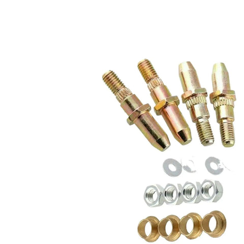 Dodge Chevy GMC Truck SUV Car Door Hinge Pins Bushing Kit 19299324 Replacement Part For Smooth Rolling And Easy Install Long Lasting Fit, metal pins and bushings set