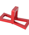 Precision Dovetail Ruler Gauge For Woodworking Aluminum Alloy Joint Layout Template With Dual Slope Ratios Red finish layout tool.