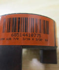 Jaw Coupling With 0.875 Inch Bore And 0.1875 Inch Keyway L-090.875 Model For Smooth Power Transfer In Industrial Machinery Durable Easy To Install Precision Fit For Reliable Drive System orange jaw coupling hub with bore and keyway