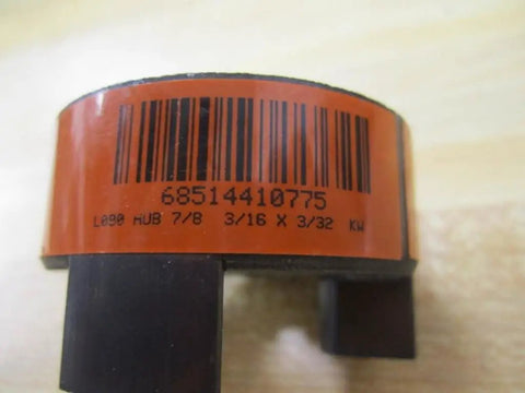 Jaw Coupling With 0.875 Inch Bore And 0.1875 Inch Keyway L-090.875 Model For Smooth Power Transfer In Industrial Machinery Durable Easy To Install Precision Fit For Reliable Drive System orange jaw coupling hub with bore and keyway