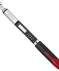 Heavy Duty Digital Torque Wrench With Buzzer And LED Alert Real Time Torque Display ISO 6789 Certified shown with textured grip handle