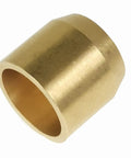 Brass Bushing Isolator Cup For 2002 To 2005 Mazda Miata Six Speed Direct Replacement Upgrade That Kills Shifter Play And Gives You A Solid Confident Gear Feel Through Every Shift Easy Install. Brass shift cup bushing, brass/bronze finish, close-up view