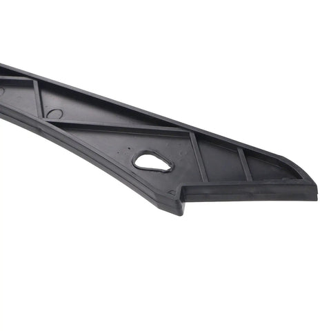 Close-up of the black ABS construction of Ergonomic Push Stick For Table Saw, Band Saw, And Miter Saw For Safe, Precise Cuts.