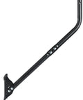 Adjustable Antenna Mounting Pole For Outdoor Wall Or Eave Installations With Heavy Duty Weatherproof Steel Bracket Including A 1-1/4 Inch Diameter Pole And A 33-1/4 Inch Arm Great For TV Antennas Weather Stations And Signal Boosters side view