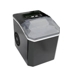 Quick Chill Countertop Ice Maker Cranking Out Soft Chewable Squares In Minutes Portable Electric Setup with clear lid