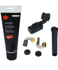 Get Your Workhorse Back On Track With This Heavy Duty Full Service Kit Featuring Carbon Brushes Snappy Toggle Switch Nine Foot Cable And Top Shelf Grease, containing lubricant, switch, and brushes.