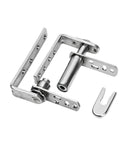 One Set Pivot Door Hinge For Wooden Doors With 360 Degree Rotation, Easy Swing Revolving Interior Door Hardware, Split Pivot Design