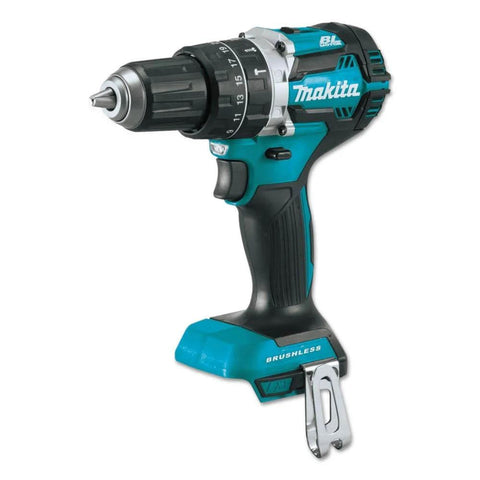 Compact 18V Brushless Hammer Drill Driver One Half Inch Chuck Cordless Tool Only Delivers 530 Inch Pounds Max Torque