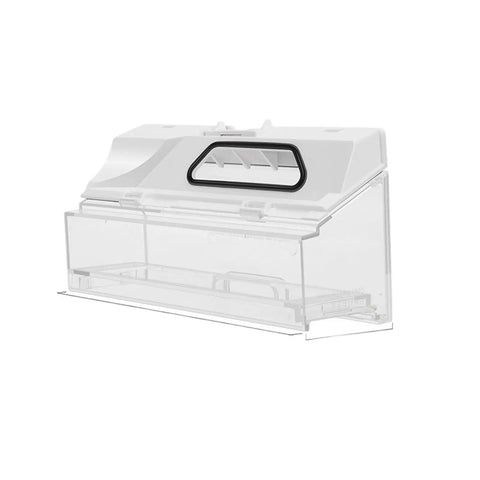 Heavy Duty Dust Box Compatible With Roborock S5 S6 T6 Robot Vacuum Cleaner Replacement Parts large capacity bin shown from the side