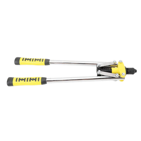 Double Handle Rivet Nut Tool Kit With Aluminum Rivets For Serious Automotive Motorcycle And Home Repair Projects Offering Superior Leverage And Easy Installation For Pros And DIY Guys Alike. double handle tool shown on white background
