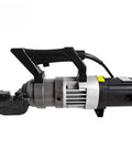 Heavy-Duty 4-22mm Rebar Cutter With Powerful All-Copper Motor for fast cutting of steel bars, showing hydraulic tool design.