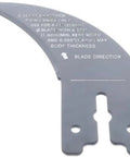 Replacement Riving Knife For DWE7485 Table Saw Fits Part N695948 No Fuss Install Durable Steel For Smooth Safe Cuts