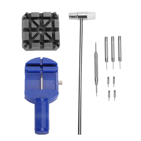 Watch Strap Link Pin Remover Kit Bracelet Adjuster For Watch Band Repair Spring Bar Tool Durable Alloy Steel DIY Home Kit