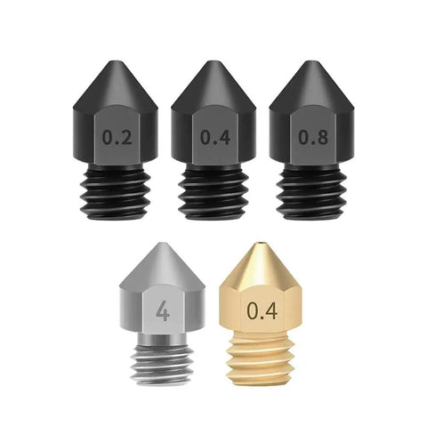 Dope MK8 Nozzle Kit For 3D Printers Includes Sturdy Aluminum Hotend Block 0.35mm Brass Cleaning Needle Precision Tweezers PTFE Boot And Extruder Gear Snag This Killer Maintenance Set Now