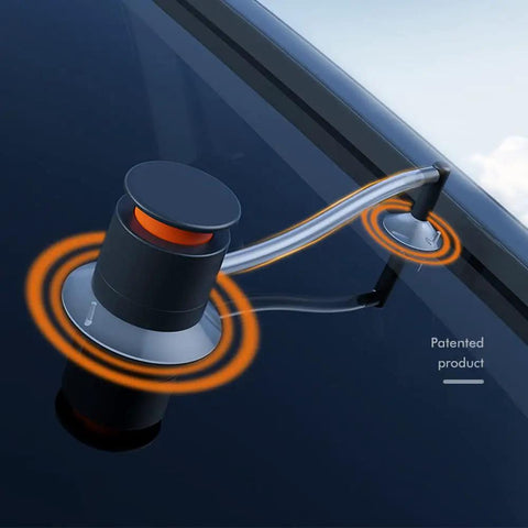 Windshield Repair Kit With Air Pump Tool And Repair Fluid, Quick Fix For Cracks applied on car windshield surface