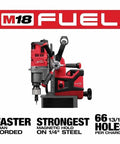 Pro Grade Beefy Cordless Lineman Magnetic Drill Kit Featuring Self Powered Magnet Base And Killer One Half Inch Annular Cutter Capacity For Rugged Sites And No Hassle Operation on display.
