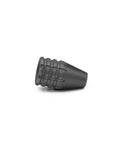Aluminum Bolt Knob For Bergara And CZ 457 M6X1 Threaded, Black Anodized Hard Coat Finish, Mil Spec T6 Aircraft Grade, Side View