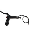 Left Hand Electric Bike Brake Lever For Hall Motor, 3 Pin Power Cut Off Hydraulic Disc Brake Handle, Aluminum Alloy Mineral Oil System