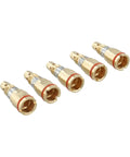 Gas Diffuser D M250 For Miller MDX Series MIG Welding Copper Nozzle Pack of 5 with High Conductivity and Heat Resistance