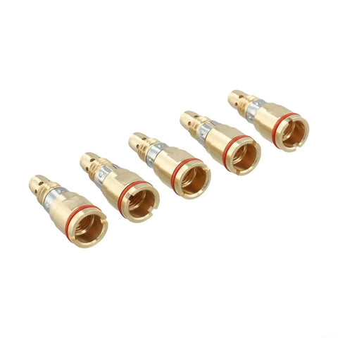 Gas Diffuser D M250 For Miller MDX Series MIG Welding Copper Nozzle Pack of 5 with High Conductivity and Heat Resistance