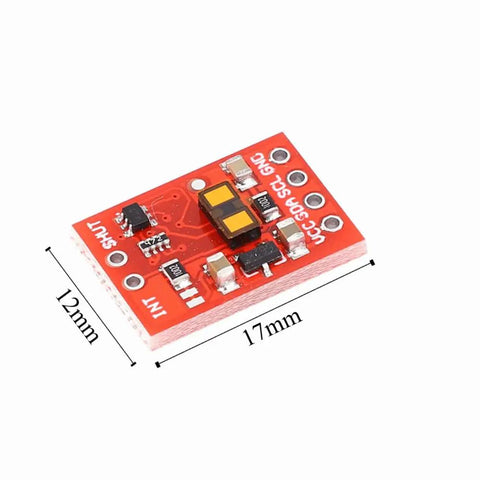 VL53L1X ToF Distance Sensor Module With I2C Interface For Robotics And Drone Builds 4 Centimeter To 4 Meter Range 940 Nanometer Emitter