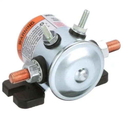 Genuine OEM 36V Solenoid Switch Relay Kit for EZGO golf carts, showing authentic White-Rodgers component with hardware