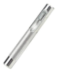 Replaceable Leather Stitching Belt Punch Tool Ten Piece Hole Punch Set with Carbon Steel Blades handle detail view