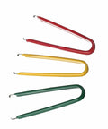 Pro Grade IC Puller Kit 3 Pack Antistatic Chip Extractor For PLCC PCB Removal, colorful insulated vinyl grips, stainless steel hooks