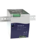 Rugged Build 960W Industrial Switching Power Supply 48V 20A Heavy Duty Rectifier For Automation Setups With No Sweat Operation And Stay Cool Thermal Shield side view with terminal connections.