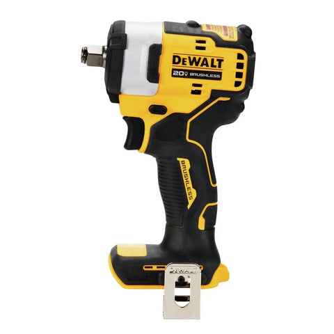 Half Inch Impact Wrench With Hog Ring Anvil, Compact Power For Tight Spots, 250 Ft Lbs Max Torque And 400 Ft Lbs Breakaway