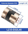 Top Tier Oldham Flexible Shaft Coupler Compatible With 3D Printer And CNC Build Featuring Durable 8mm 10mm And 16mm Sizes For Smooth Operation And Precision Alignment Every Single Time, D32 L45 metal coupler