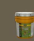 All Seasons Interior Flat Paint And Primer In One For A Do It All Finish, 5 Gallon Black Heath container on display
