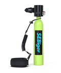 Mini 0.5 Liter Scuba Tank Pony Bottle With DOT Certification For Underwater Work And Recreation, Reusable Diving Cylinder, 200 Bar Rating, Durable Aluminum Construction