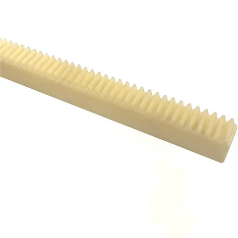 1.5 Module Nylon Gear Rack, 15mm Wide, 200mm Or 500mm Long, Plastic Linear Pinion Rack For Precision Machinery, Smooth Motion, Durable Cylindrical Drive Gear System