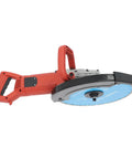 Badass 3000W 14 Inch Electric Concrete Saw With Built In Water Pump for cutting bricks with a diamond blade.